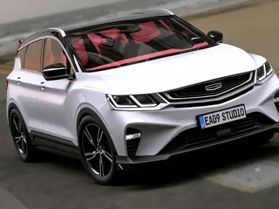 Geely Coolray  3D model