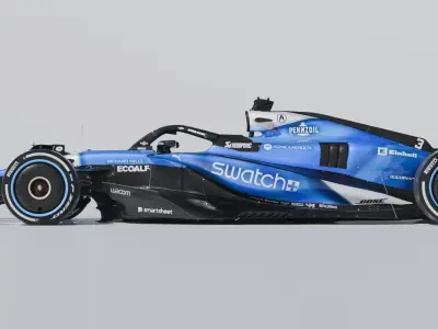 F1 2025 concept 3D model