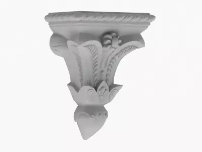 Scroll Corbel 37 3D model