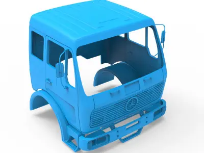 Mercedes Benz NG 1632 3D print model