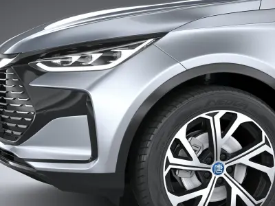 BYD Tang DM-i 2025 3D model