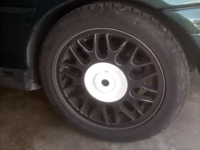 GOLF MK3 15 inch BBS Rim Wheel Center 3D print model