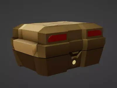 motorcycle trunk Free 3D model by marcinstajkov