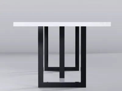 Marble Table 3D Model True 4K PBR Renders  Low-poly 3D model