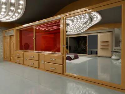 Dressing room 3D model buy