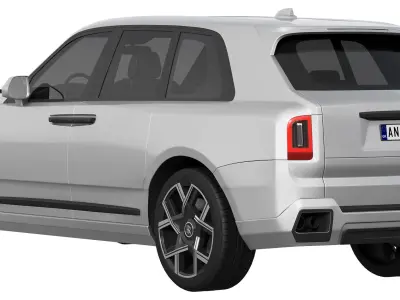 Cullinan luxury SUV 3D model