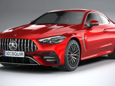 Mercedes-Benz CLE53 AMG Coupe 2025 3D model