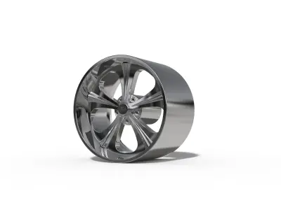 BILLET SPECIALATIES RAIL TAIL WHEEL  3D print model