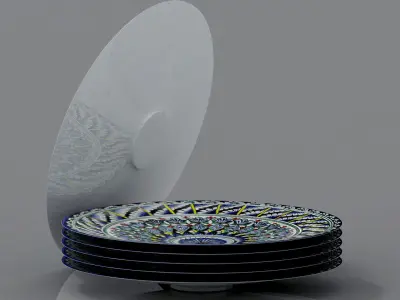 Plate Central Asia 2 3D model