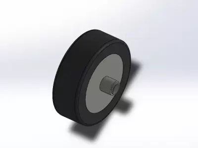 Wheel 180 mm 3D model