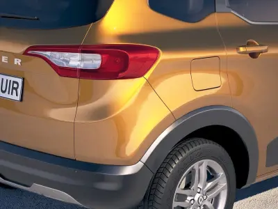 Renault Triber 2020 3D model