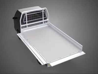 DROP SIDE TAILGATE LOAD BED BODY REAR GATE DOOR PICKUP TRUCK CAR 3D model