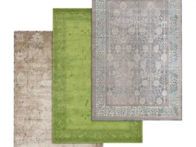 Rug Set 1835 3D model