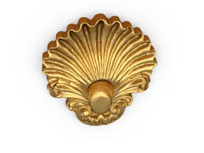 Classic carved decor ornament 476 3D print model