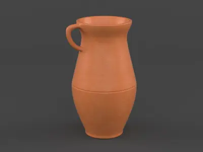 Clay Jug 3D model