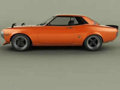 Toyota Celica RA23 Coupe 3D model