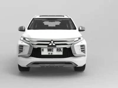 Mitsubishi Pajero Sport Dakar 4x4 Ultimate  3D model