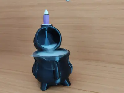 INCENSE BURNER CAULDRON 3D print model