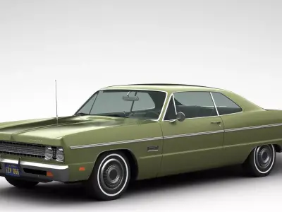 Plymouth  Fury III Coupe 3D model