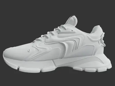 Lacoste Sneakers 3D model