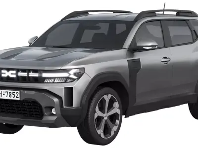 Dacia Duster 2024 3D model