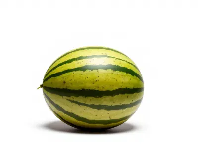 Realistic Watermelon Model Pack with Detailed Textures Low-poly 3D model