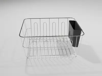 Dish Rack 3D model