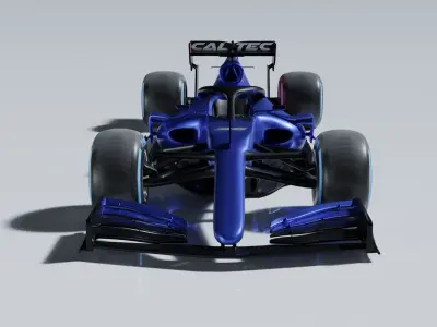 Formula One car 3D model by calebjllee