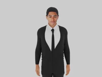 Jude Bellingham Low-poly 3D model