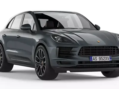 Porsche Macan 2020 3D model