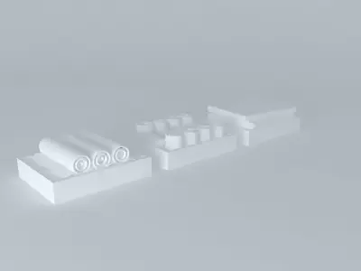 bathroom decor Free 3D model
