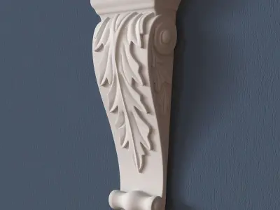 Decorative Corbel 3D model 3