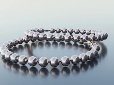 Pearl Bracelet 3D print model