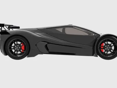 MAD A14 car model 3D model