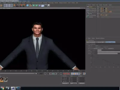 Cristiano Ronaldo Free 3D model