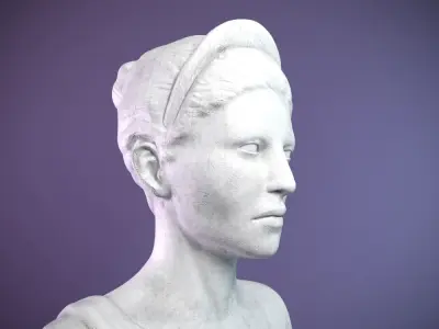 Female Bust Free 3D model