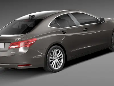 Acura TLX 2015 3D model