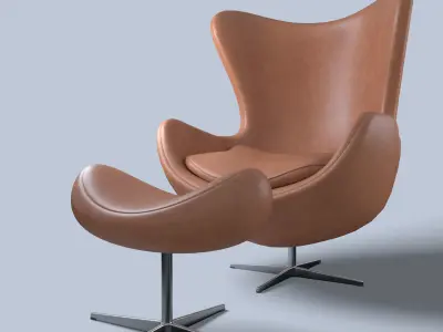 Egg Chair 3D model