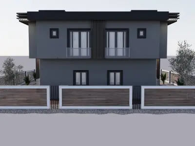 Building 1 3D model