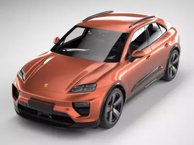Porsche Macan 4 2025 3D model