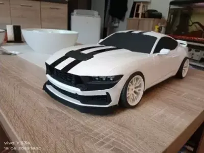 Mustang Dark Horse RC Car 3D print model