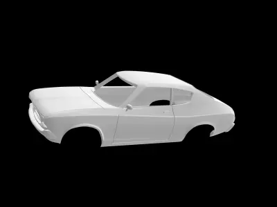 Datsun 710 coupe 3D print model