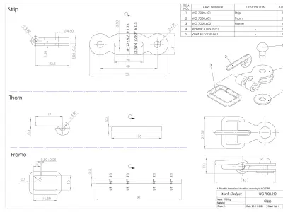WG 7000 - Accessories 3D print model