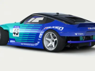 Nissan Z Falken Blind Bodykit 3D model