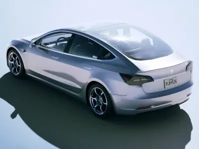 Tesla Model 3 2019 3D model