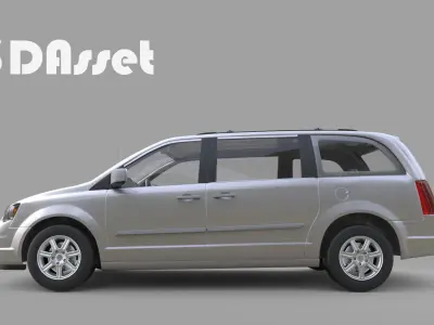 Chrysler 2008 3D model