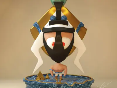 Le Duquegypsien Free 3D print model