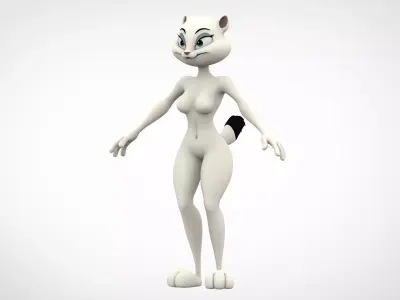 Olivia Weasel 3D model