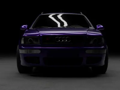 Audi RS2 Avant 3D model