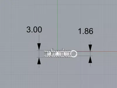 Pendant  Alhambra 3D print model